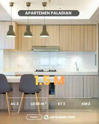 Dijual Apartement Full Furnished Paladian Park Kelapa Gading