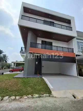 DIJUAL RUMAH HOEK MEWAH MODERN DI SUTERA FLAMBOYAN ALAM SUTERA