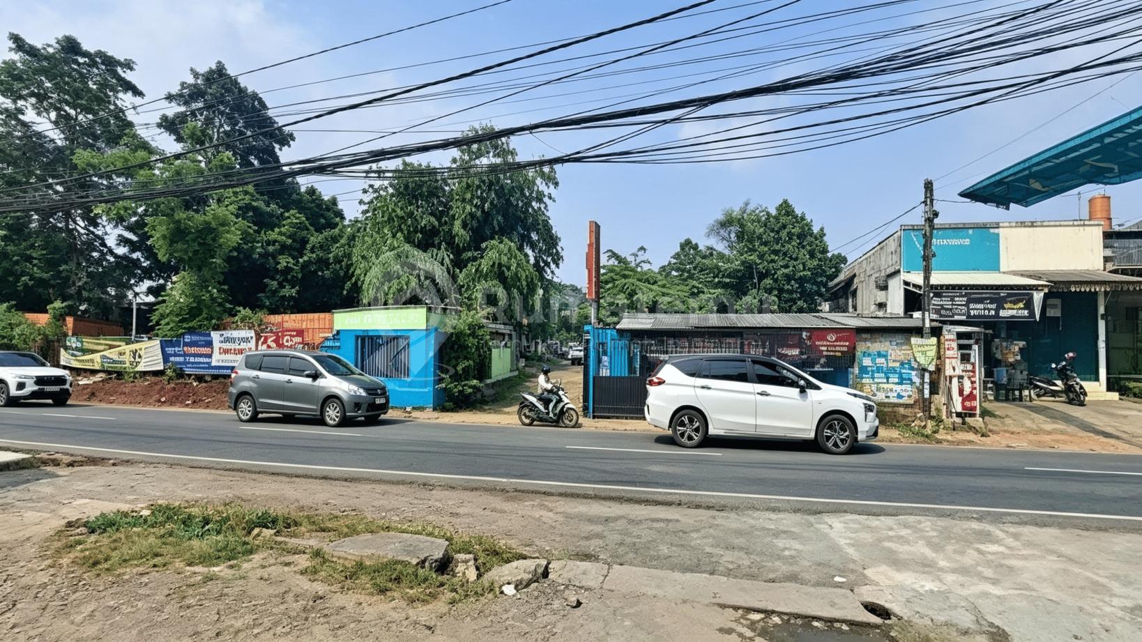 Dijual Tanah Pinggir Jalan Cocok untuk Gudang Toko Resto Ciater Serpong