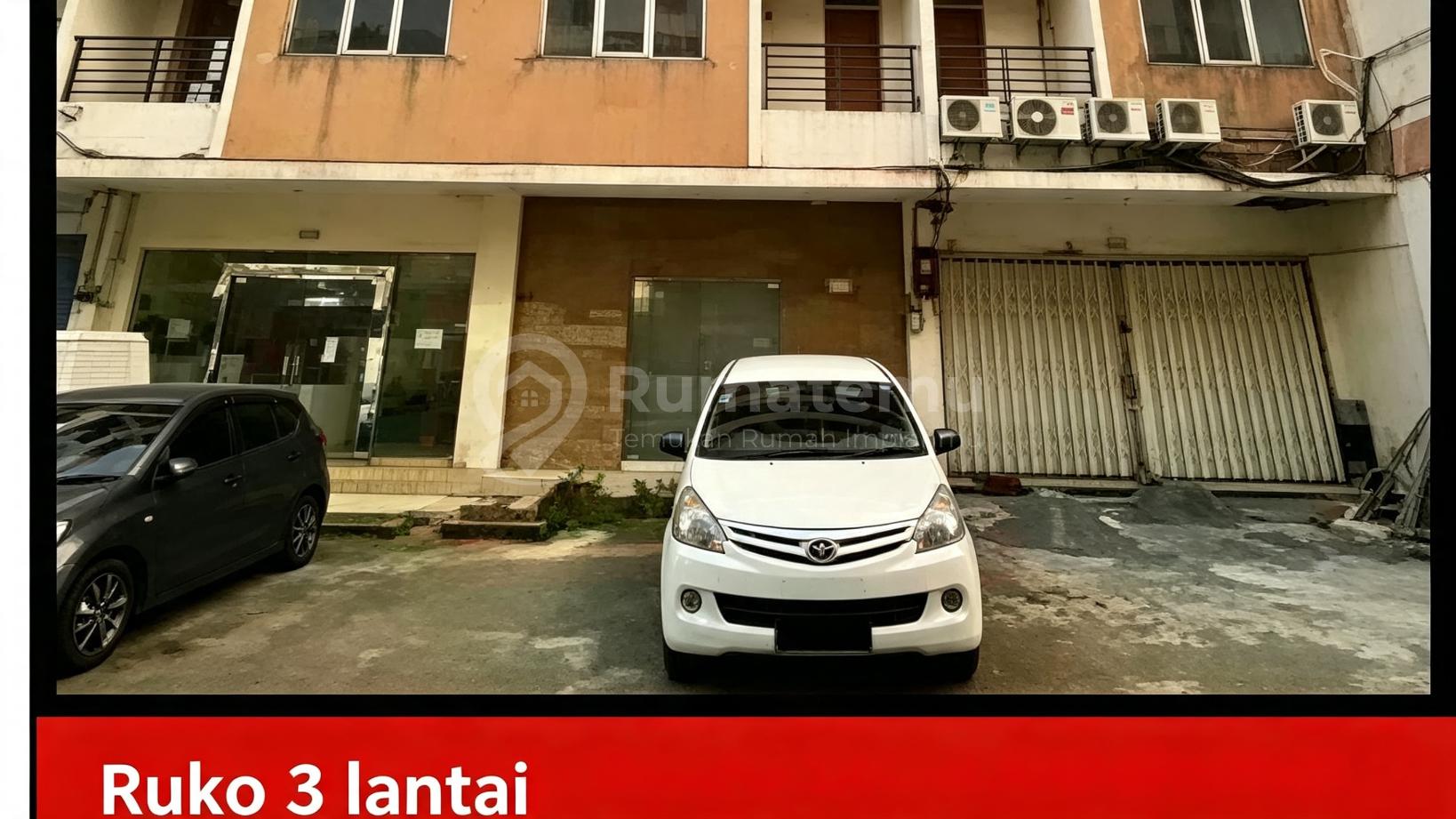 Di Jual Ruko 4 Lantai Aset Bank di Jl. R.c. Veteran , Bintaro, Pesanggrahan, Jakarta Selatan.