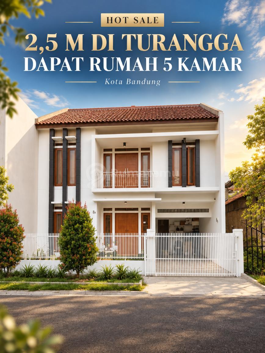 Rumah Minimalis Turangga Dekat Gatot Subroto, Buah Batu Bandunh