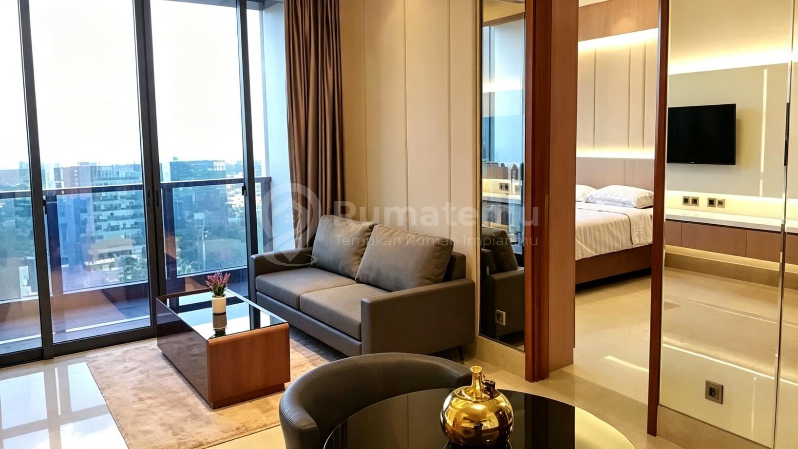 Disewakan District 8 Senopati 1Br Furnished Middle Floor