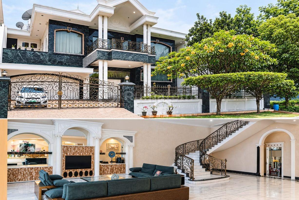 Rumah Mewah 2,5 Lantai Full Marmer Megah di Mayang Permai Pantai Indah Kapuk Jakarta Utara