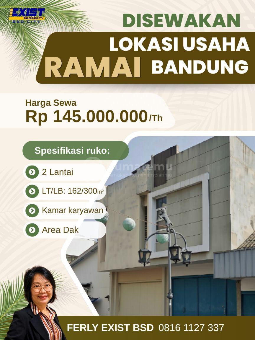 Disewakan Ruko di kawasan pusat bisnis
