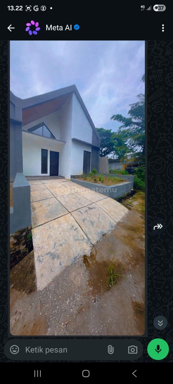 Rumah dijual siap huni 4 unit dekat stasiun parung panjang