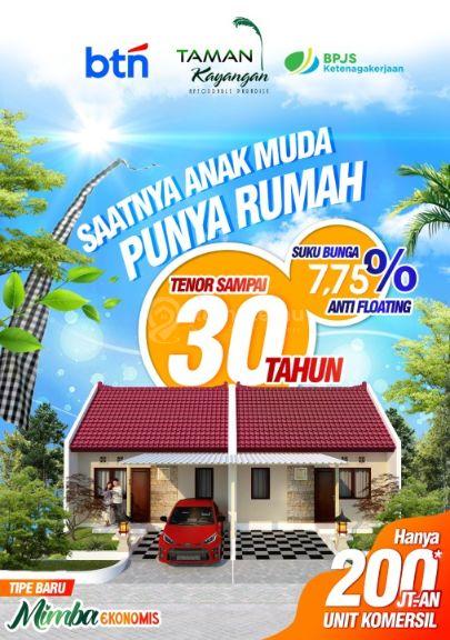 Rumah Ekonomis Harga Terjangkau Dekat Jalan Utama Dekat Bsb City. Perumahan Taman Kayangan By Prabowo Siswanto Property