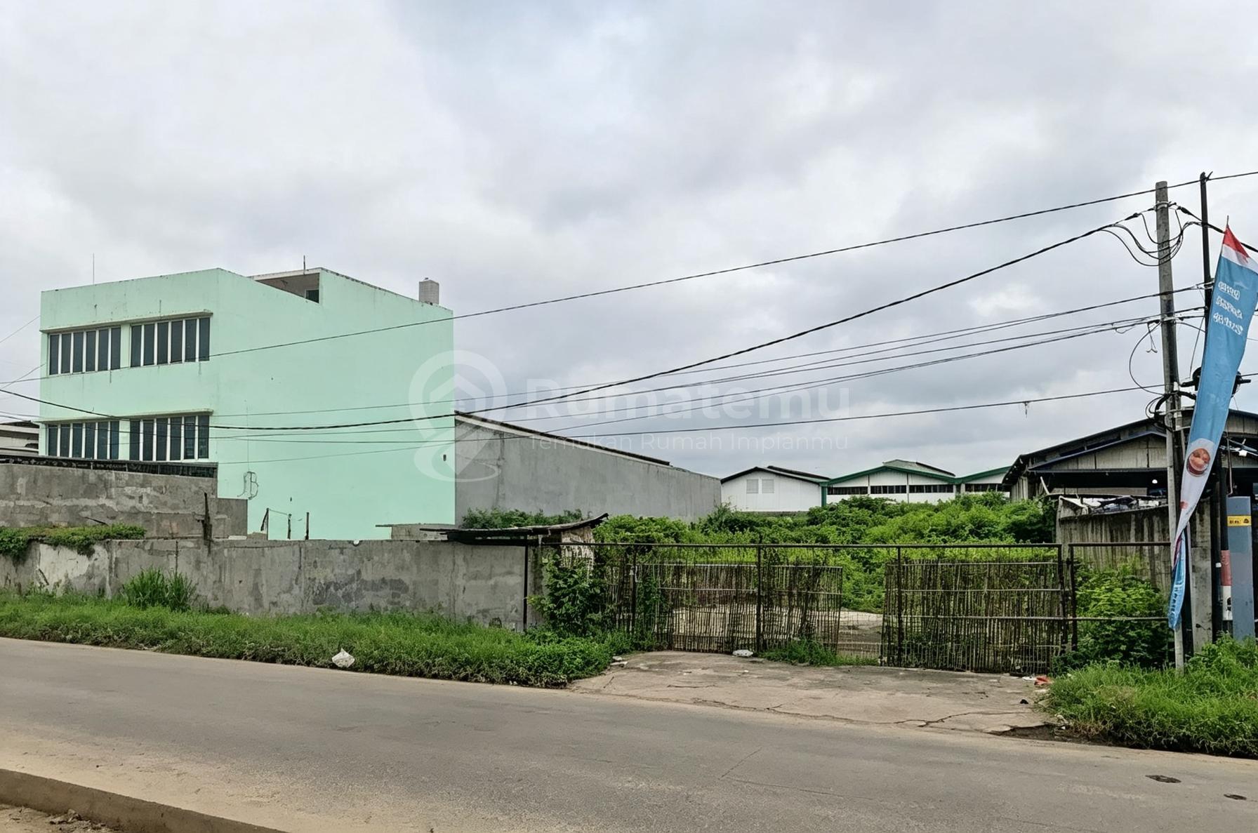 Dijual Tanah Siap Bangun Prancis Raya Tangerang, bisa Akses kontener 40ft