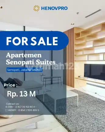 TURUN HARGA BU BANGET Senopati Suites Best View Unit 3+1BR