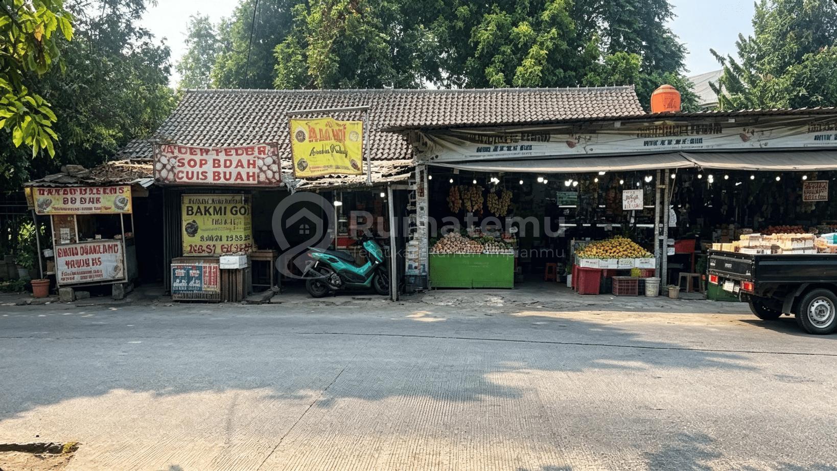 Tanah komersil murah siap bangun mini cluster atau tempat usaha di pangkalan jati, depok