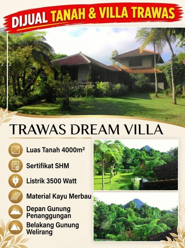 Dijual Villa di Trawas, cocok untuk buat investasi 