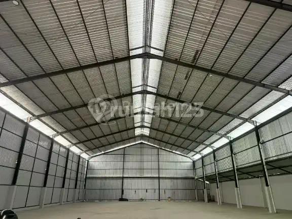 Gudang Stand Alone Lippo Karawaci! Luas 1538M² SHM Akses Kontainer 40 Ft, Sewa Strategis!