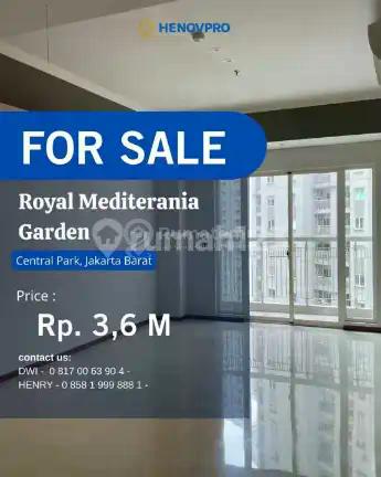 Dijual Unit 3BR Sudah Renov Pool View Royal Mediterania Garden