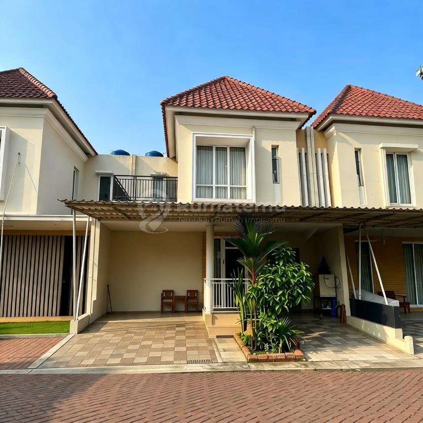 Dijual Rumah Semi Furnished Dekat Mal Sms & Sklh Tarki Gading Serpong