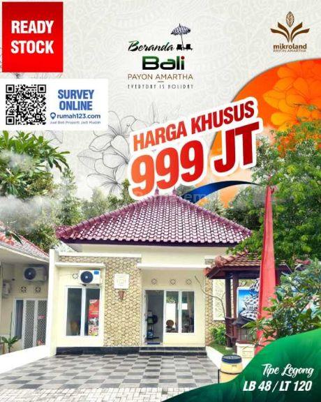 Rumah 2 Lantai di Cluster Hijau dan Asri - Bb Payon Amartha By Prabowo Siswanto Property