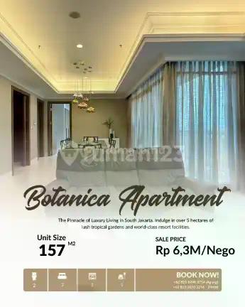 Jual Botanica 2Br Pool View, Unit Terawat & Siap Huni