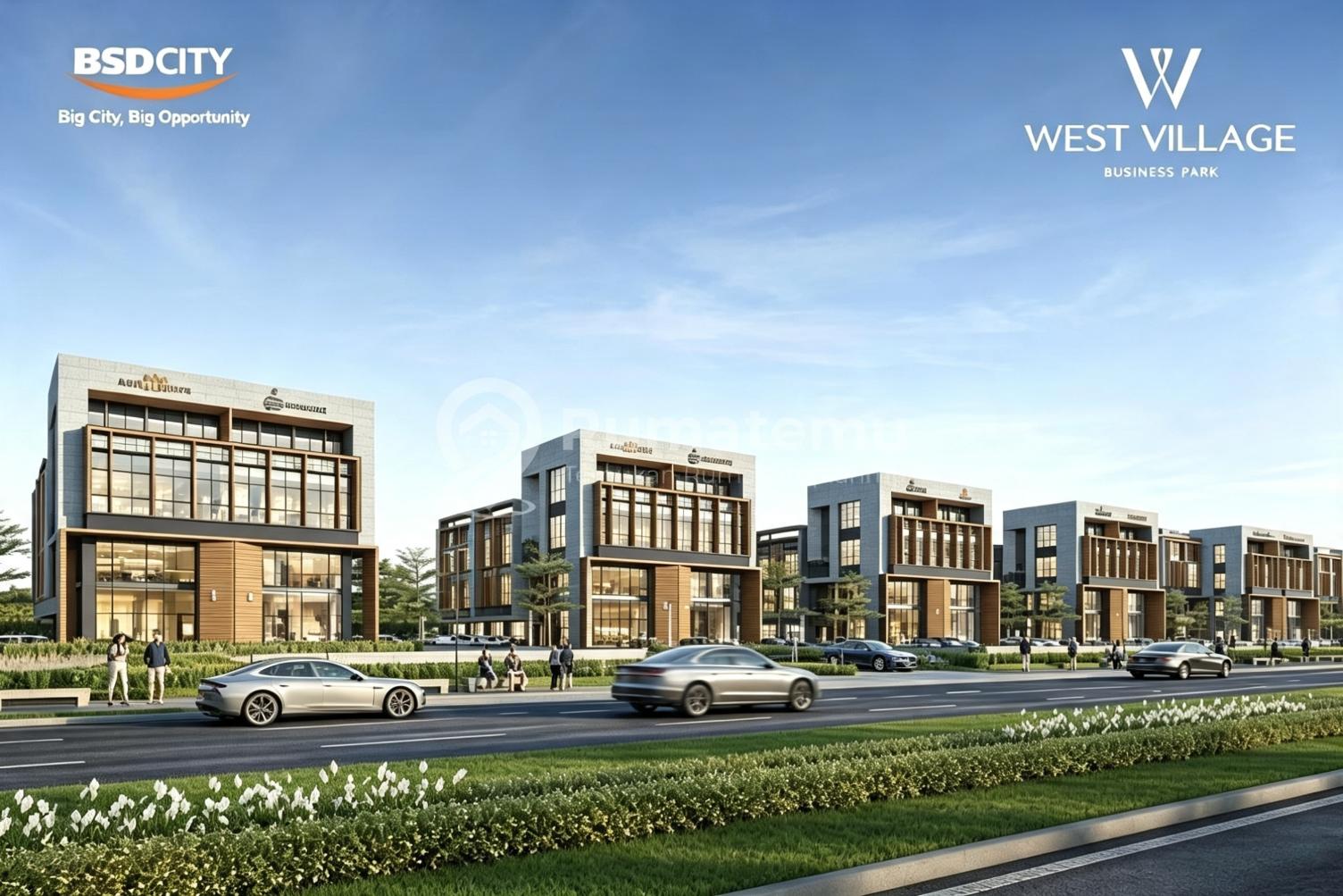 Ruko West Village Business Park Bsd City, Tangerang 126 M Baru