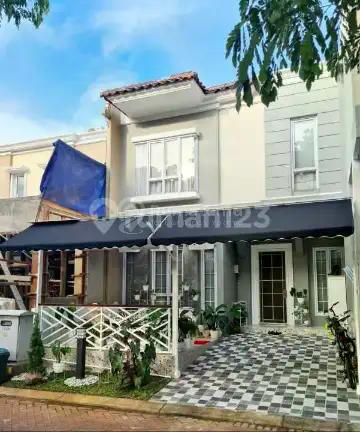 Rumah 2 Lantai Hadap Barat Daya Lebar 7 Meter Elista Village Gading Serpong