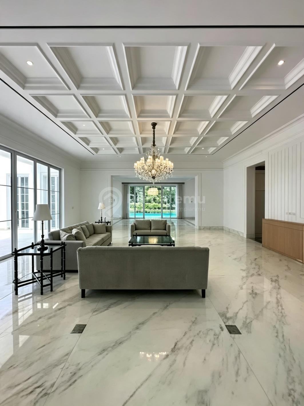 Menteng [Rumah]:Brand New-American Classic-3Lt With Pool And Lift