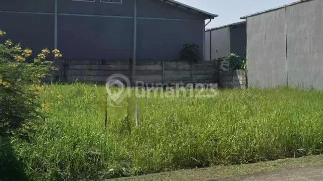 Kavling Kotak di Pwrgudangan dan Industri Sigma Kartika Gunung Sindur 600M2 Harga 3,5Juta Permeter