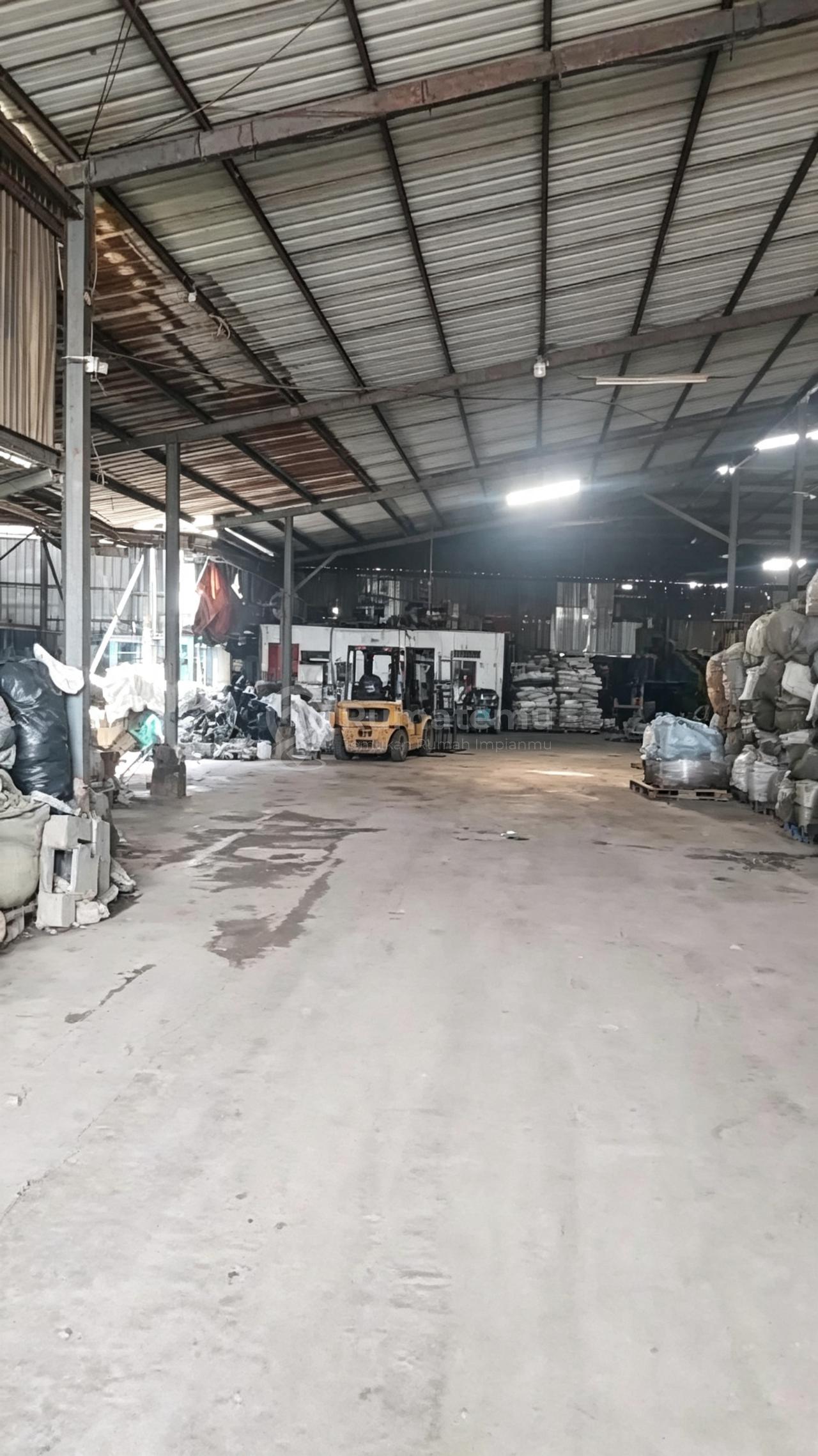 Dijual Gudang Raya Kosambi Listrik Besar Siap Produksi, bisa Akses kontener 40ft.