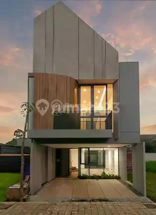 Rumah Baru Design Minimalis Modern Dalam Cluster