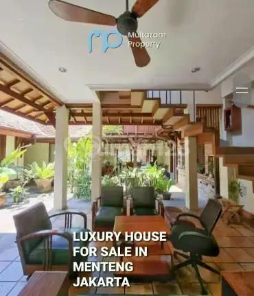Dijual Rumah Mewah Berlokasi Di Hunian Paling Prestige Menteng Jakarta Pusat
