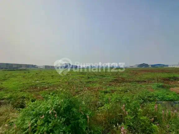 Kavling industri luas 7000 an bisa limbah B3 lokasi tidak jauh dari pintu Tol Legok Tangerang