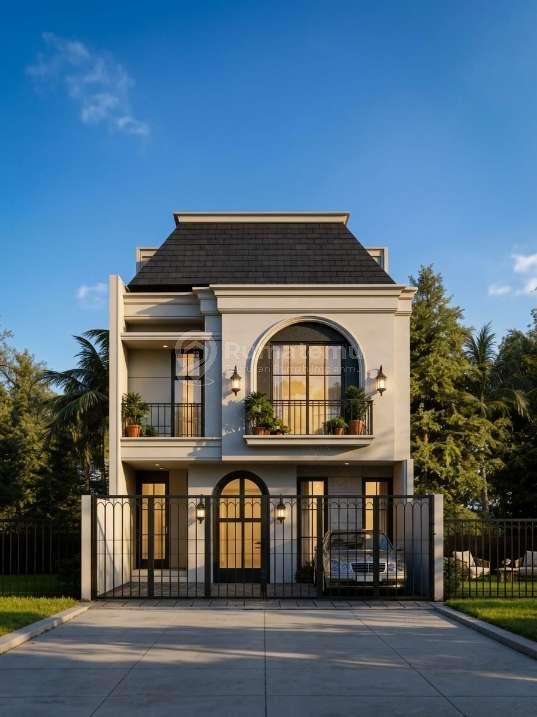 Dijual Rumah Baru Design American Classic Modern 