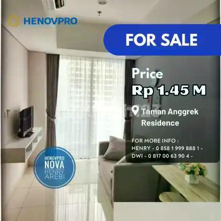 Taman Anggrek Residence Turun Harga 1 BR Dijual Cepat Pool View