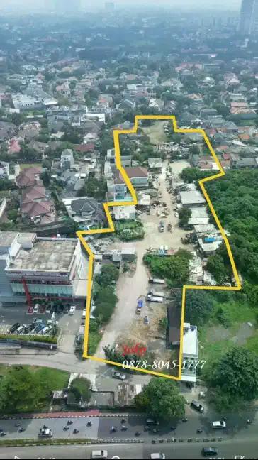 For Sale:  Tanah Premium Komersial Jl. Tb Simatupang, Cilandak, Jakarta Selatan