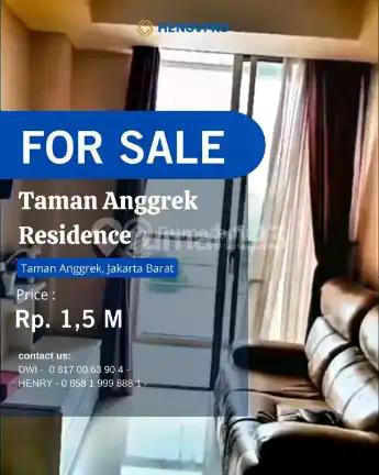 Dijual Cepat 1BR City Best Unit di Taman Anggrek Residences