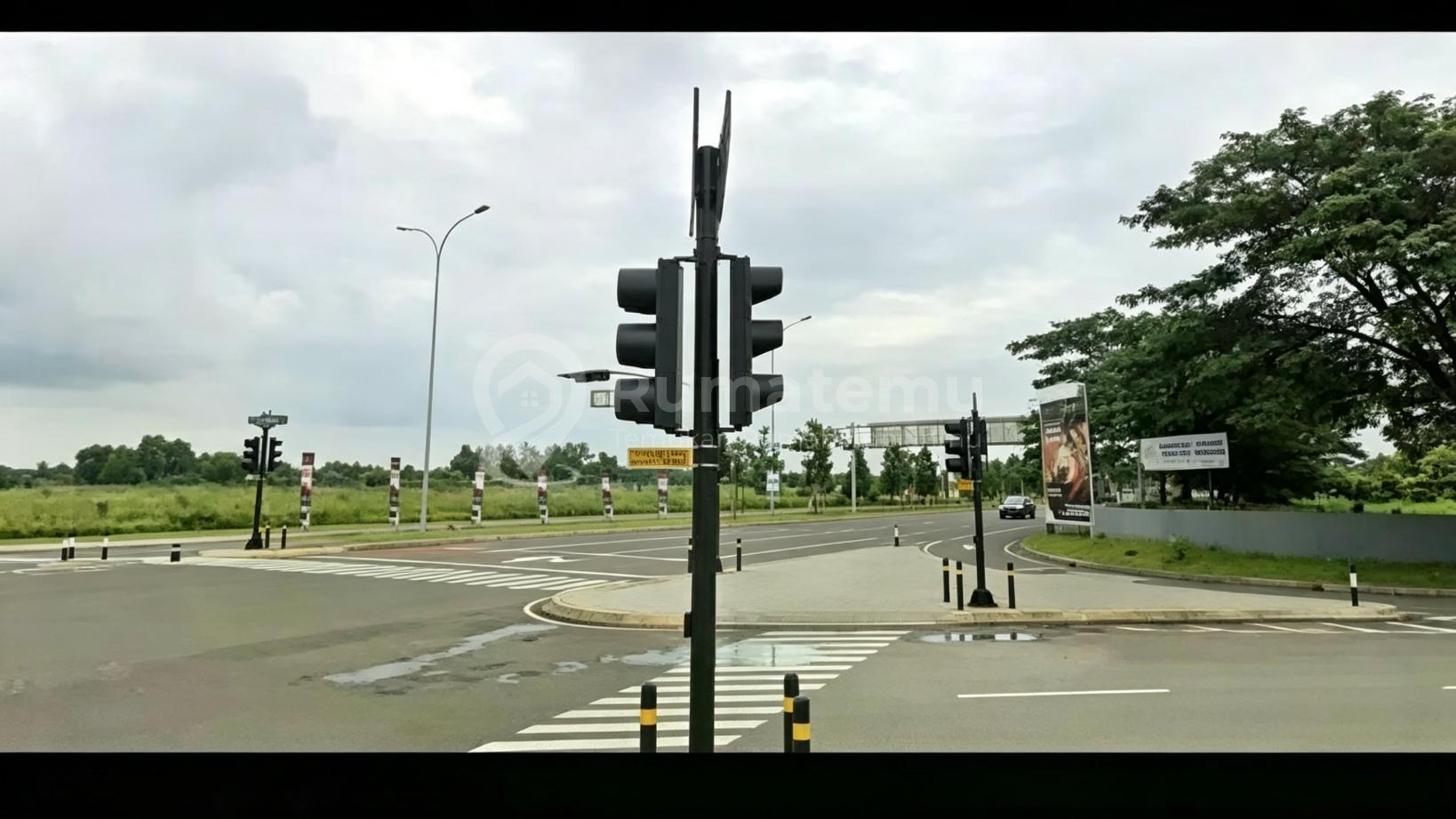 Dijual Kavling Komersial Depan Zora dan Ipeka Bsd, Jalur Utama 8 Jalur