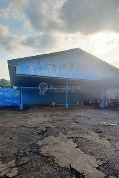 Pabrik siap pakai, tnh luas siap bangun msk kont. 40ft di Cikande. 20721