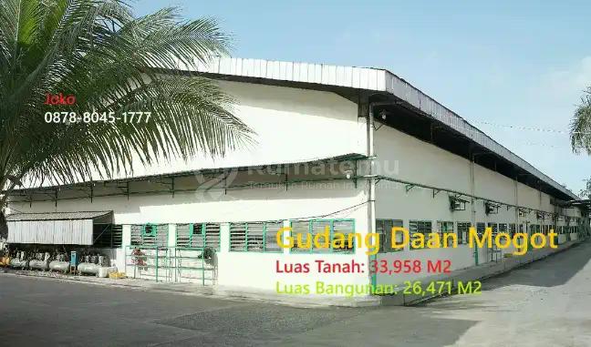 Dijual:  Gudang H I T U N G T A N A H Jl. Daan Mogot, Jurumudi, Tangerang, Banten