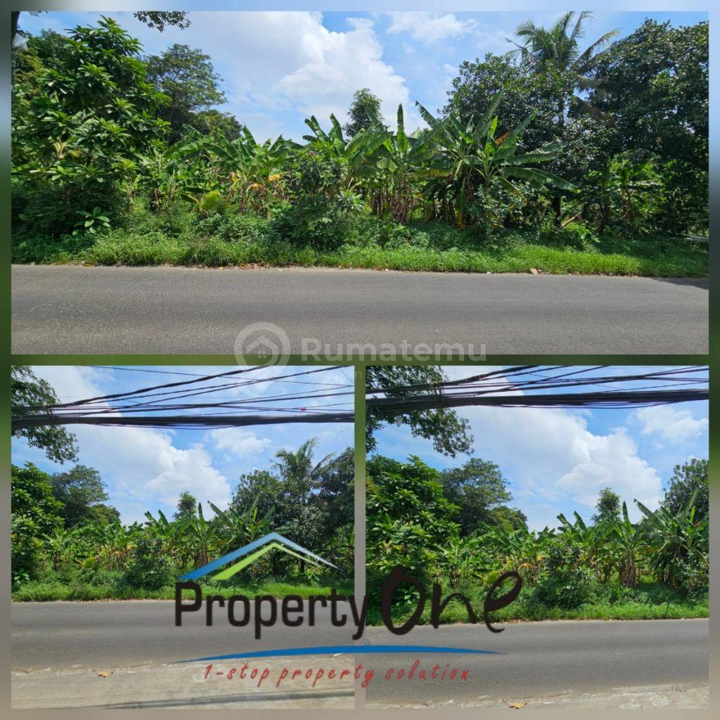 Dijual tanah kosong strategis pinggir jalan dekat exit tol sawangan