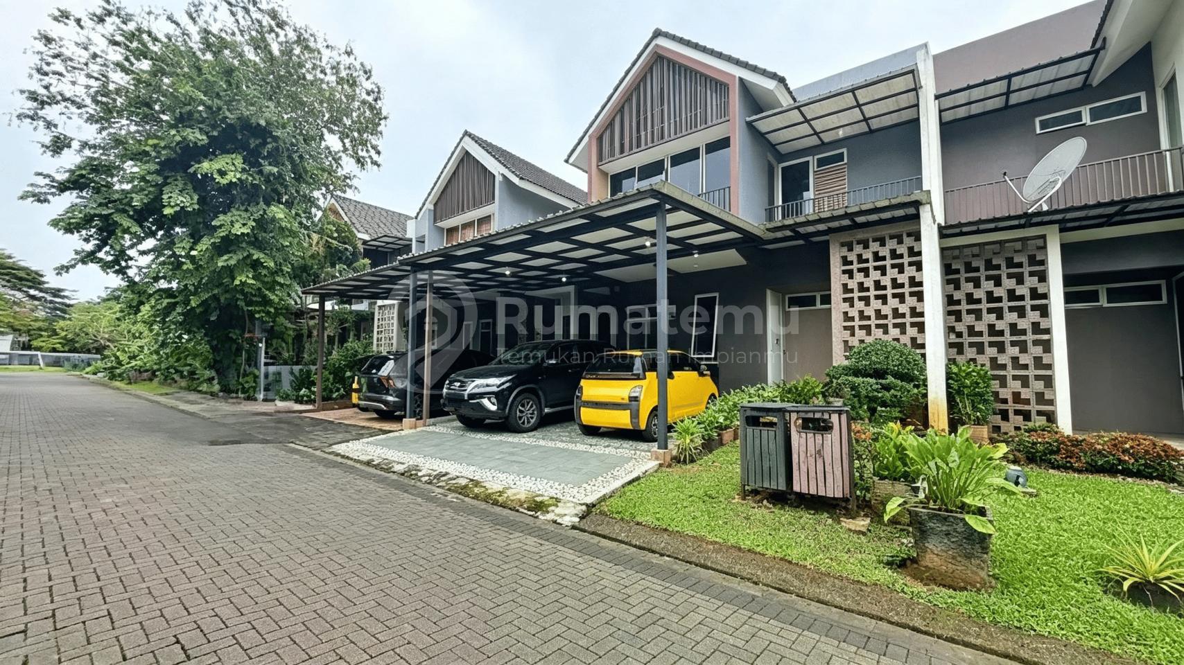 Rumah siap huni di Avani cluster Innika Island BSD City luas tanah 162m2 bangunan besar 238m2 harga 3,7miliar nego