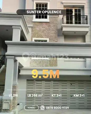 Lokasi Strategis Rumah Mewah dan Exclusif di Dalam Cluster Elit Green Lake Sunter Oppulance Jakarta Utara