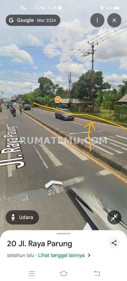 TANAH 5 HA PINGGIR JALAN PROVINSI PARUNG BOGOR MURAH