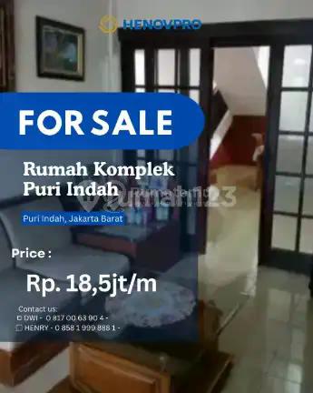 Turun Harga Dijual Murah Rumah di Komp. Puri Indah