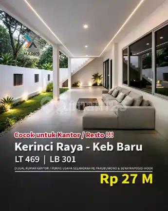 Selangkah ke Pakubuwono/Senayan,Dijual Rumah Usaha/Kantordikerinci Keb Baru Jak Sel