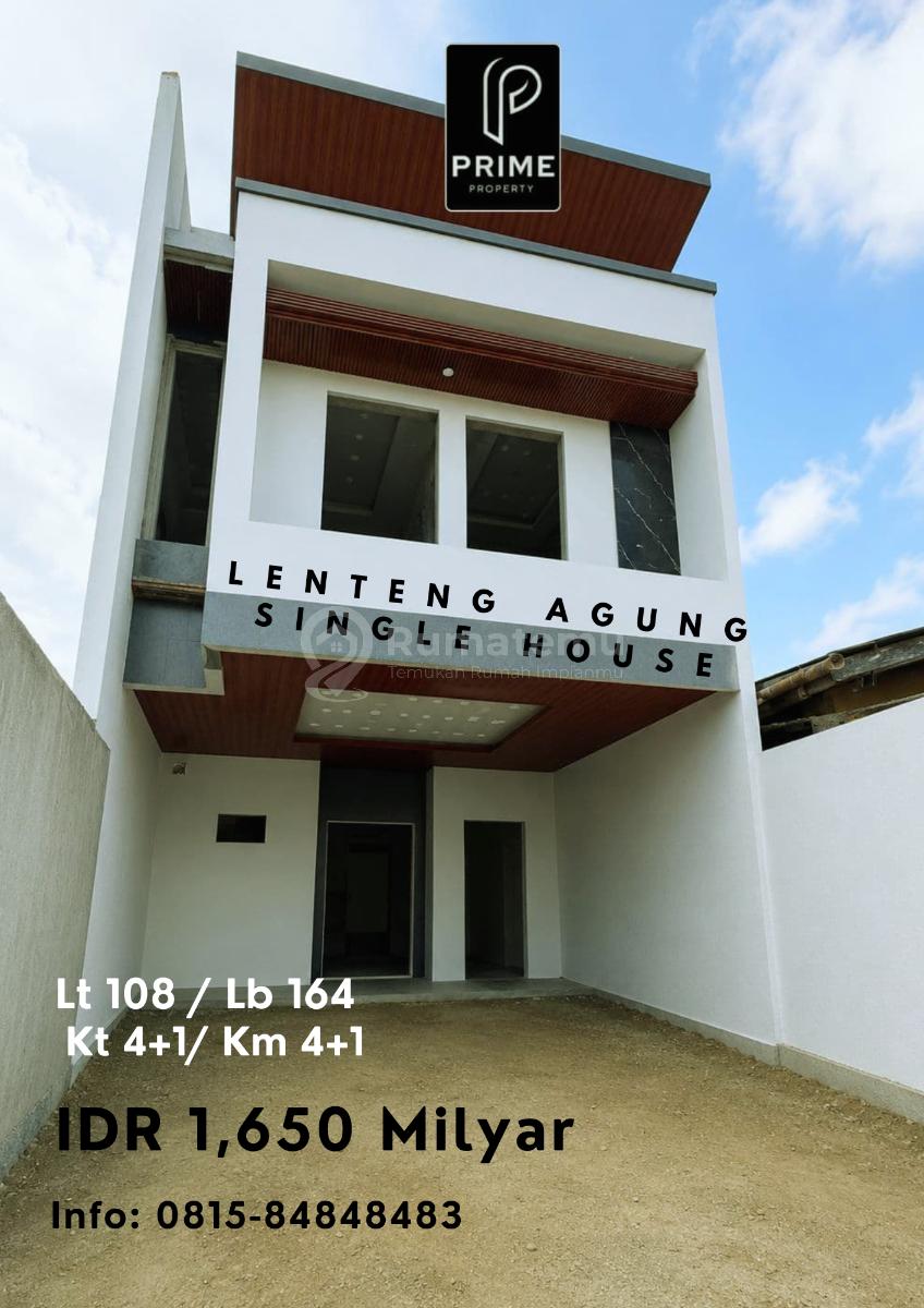 Rumah Lenteng Agung Single House Harga Special