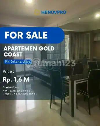 Dijual Gold Coast Apartment 1BR Mid FL Best City View
