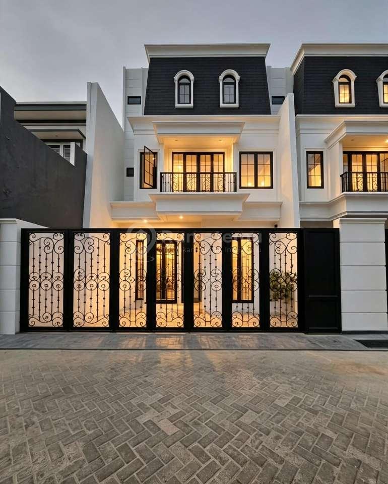 Dijual Rumah Baru Design Classic Modern Siap Huni Di Pondok Bambu Jakarta Timur 