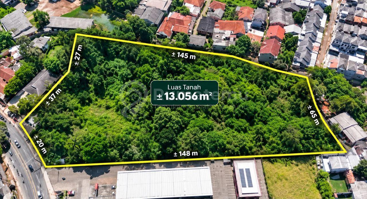 Dijual tanah di depok,jalan raya bogor Jakarta