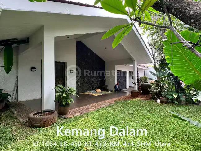 For Sale:  Rumah Asri HITUNG TANAH Jl. Kemang Dalam, Kemang, Jakarta Selatan