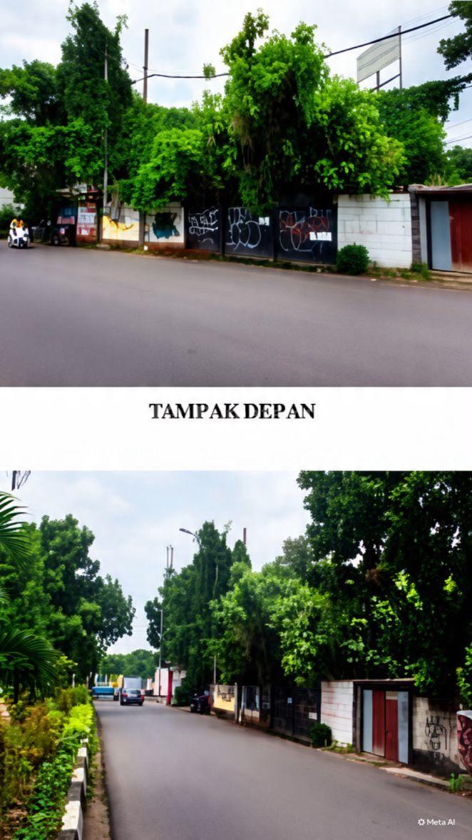 Rare! Tanah Komersial Strategis di Meruya Selatan, Samping Tol Jorr, Dekat Interchange, LT 1.095 M², SHM