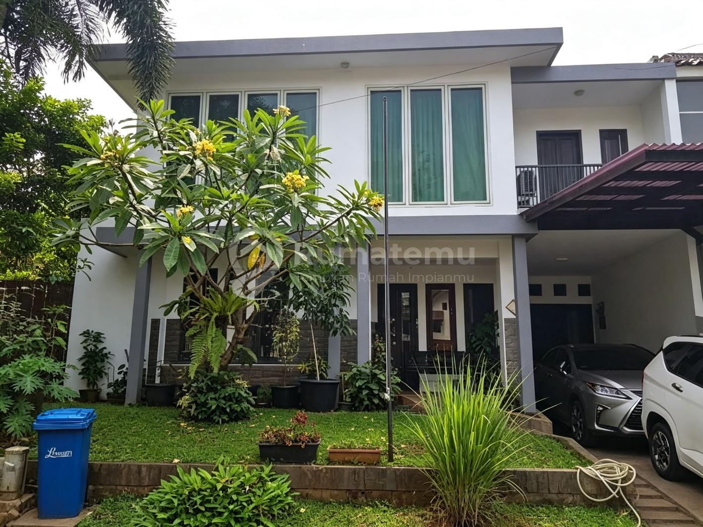 Dijual rumah cantik mewah Jatibening Baru Rumah hadap selatan Semi furnished, Pondok Gede, Bekasi