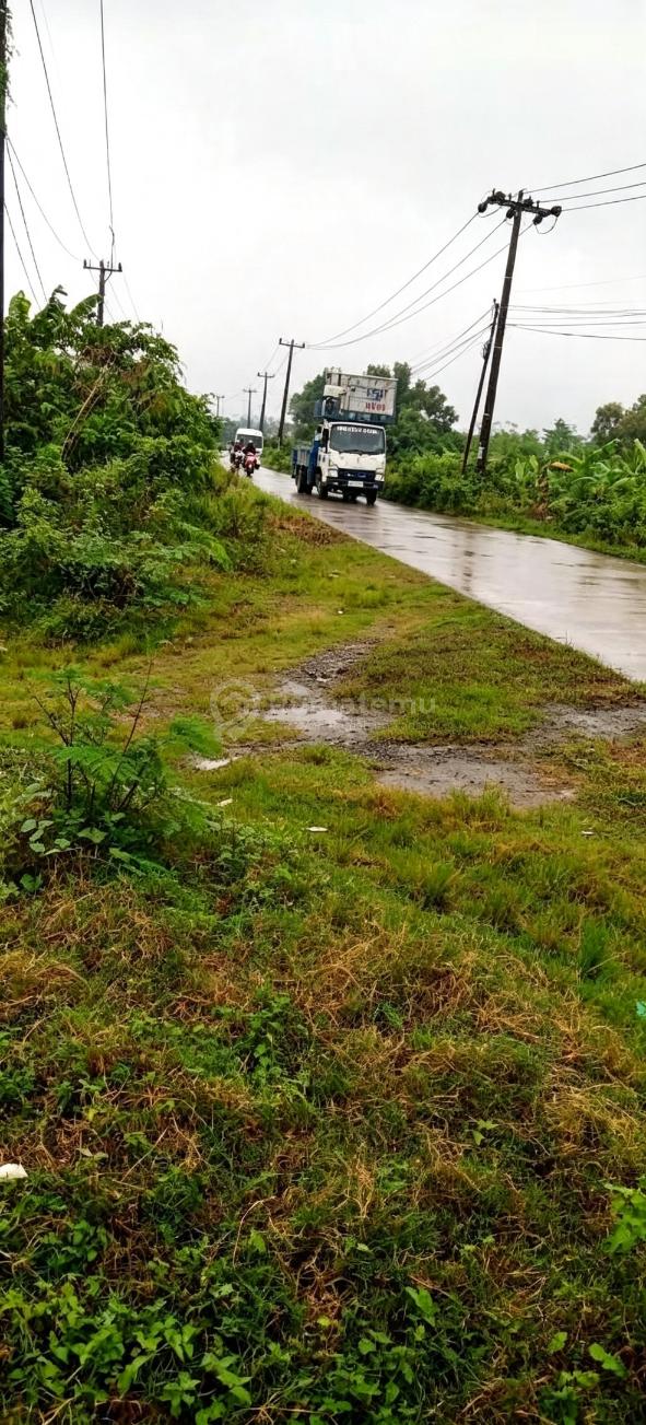 Dijual lahan Zona Industri di Lokasi Strategis Nempel Jalan Kabupaten Bekasi SerangBaru, Cibarusah, Kabupaten Cikarang , Dekat kawasan Industri GIIC & Exit Pintu Toll Japex 2 :