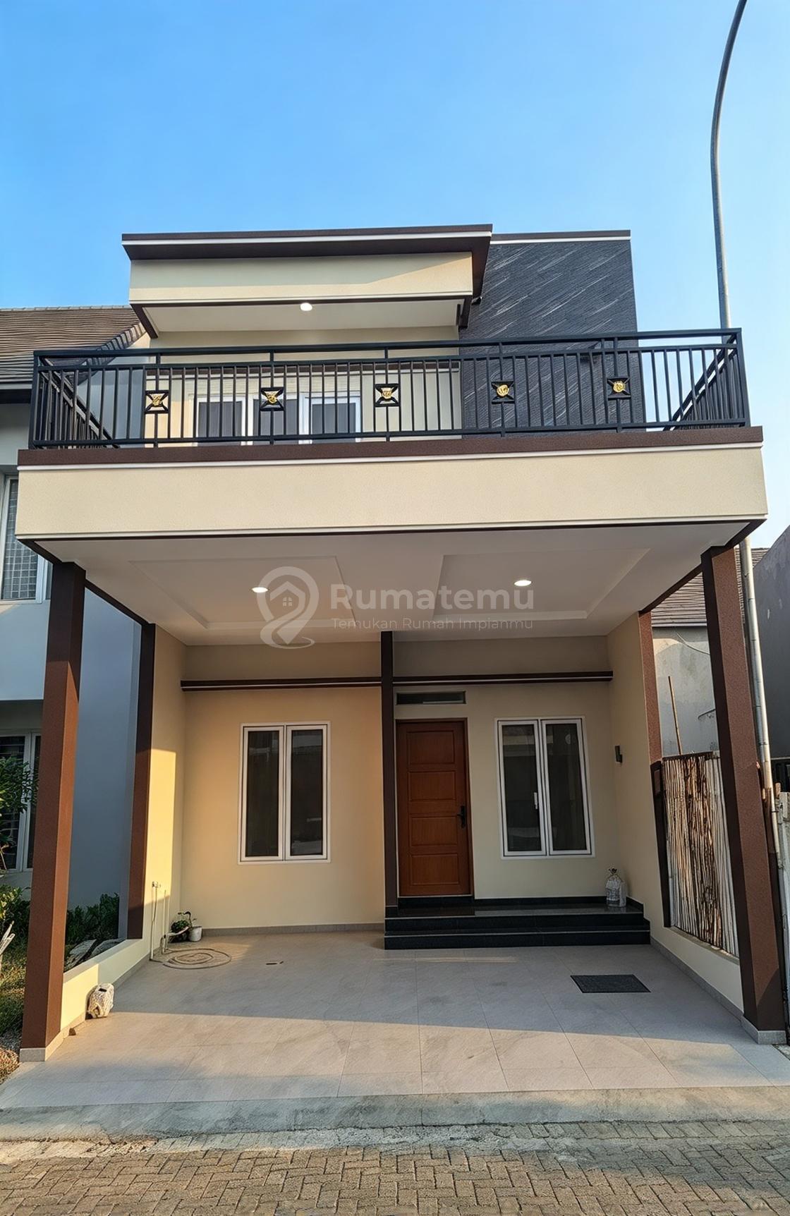 Dijual Cepat Rumah di Modernland Tangerang Luas 90M2 Ada 4+1 Kamar Tidur Bangunan Baru