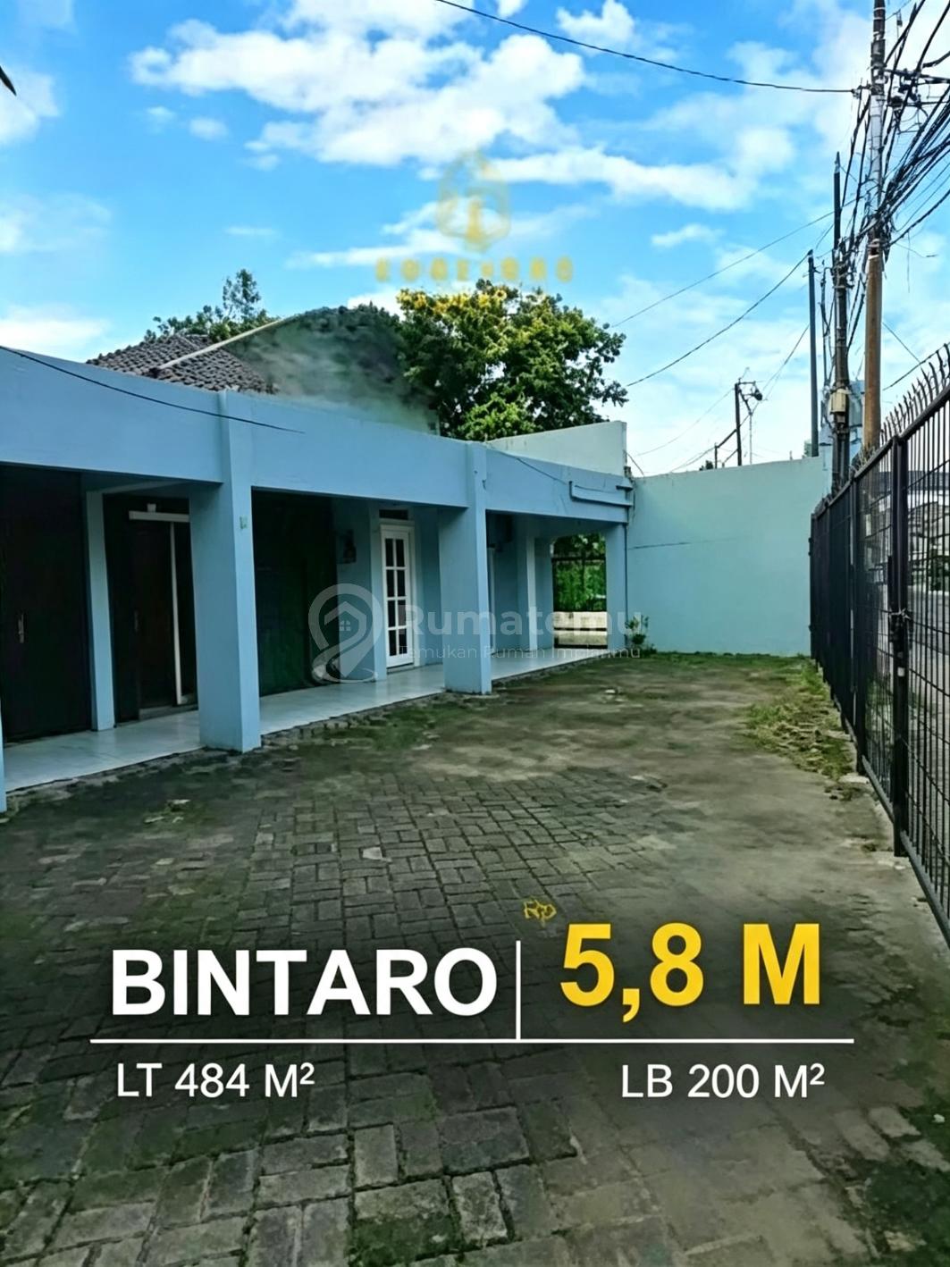 Turun Harga Rumah Usaha / Kantor / Kios Pondok Ranji Bintaro
